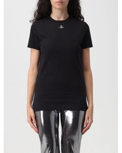 Vivienne Westwood T-shirt in cotone - Nero
