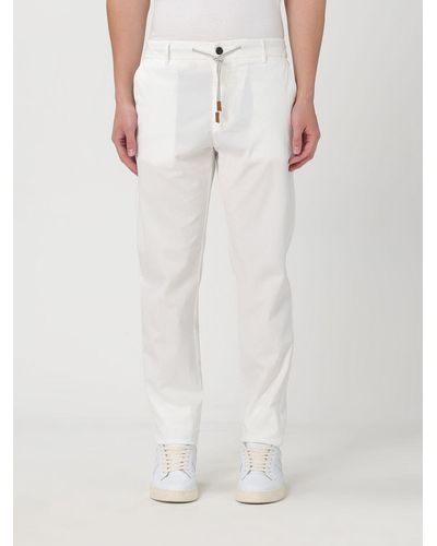 Eleventy Pantalon - Blanc