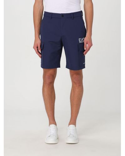 EA7 Shorts - Blau