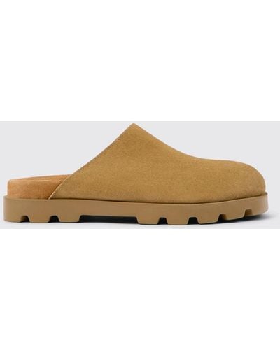Camper Flat Sandals - Brown