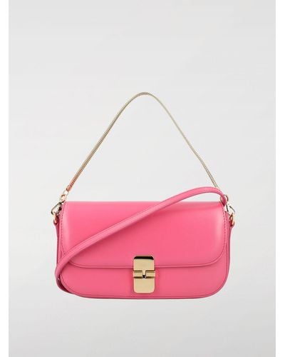 A.P.C. Shoulder Bag - Pink