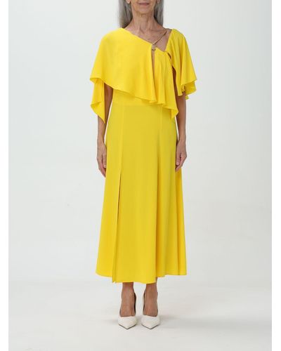 SIMONA CORSELLINI Vestido - Amarillo