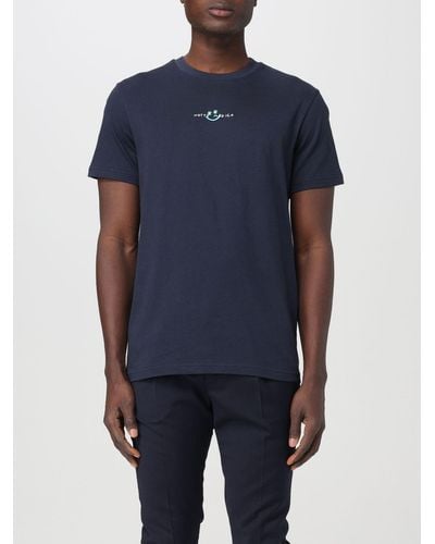 Manuel Ritz T-shirt in cotone - Blu