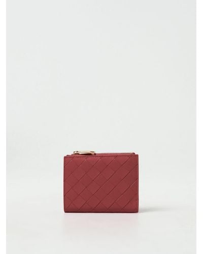 Bottega Veneta Portefeuille - Rouge