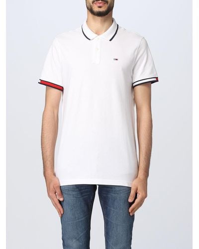 Tommy Hilfiger Polo in cotone - Bianco