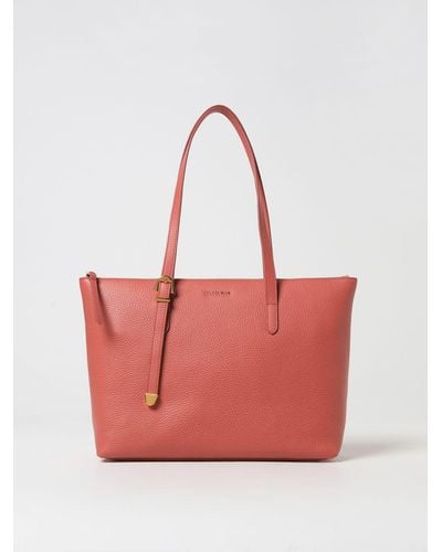 Coccinelle Tote Bags - Red