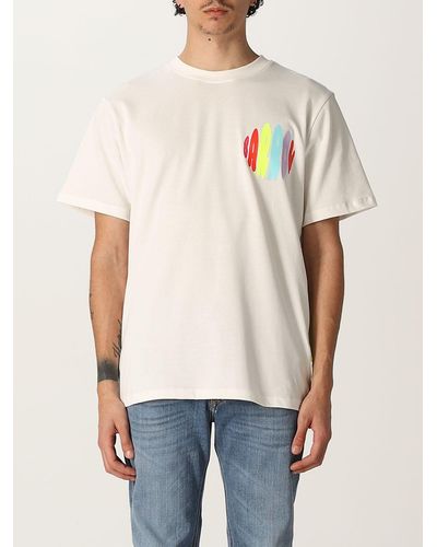 Barrow T-shirt In Cotton With Print - Multicolour