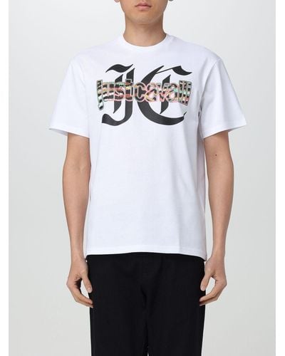 Just Cavalli T-shirt monogram - Bianco