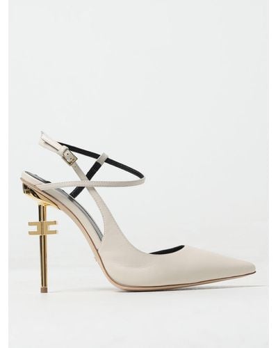 Elisabetta Franchi High Heel Shoes - White