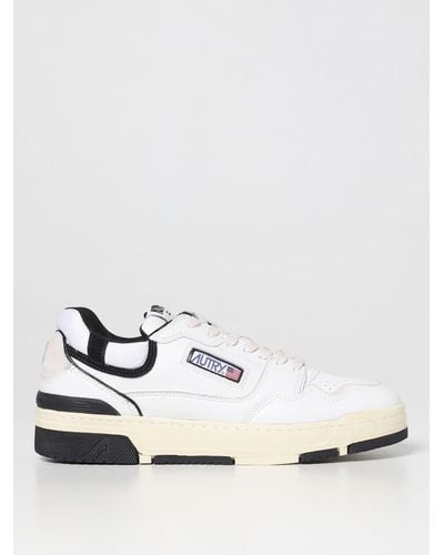 Autry Clc Sneakers In Leather - White