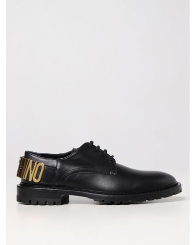Moschino Brogue Shoes - Black