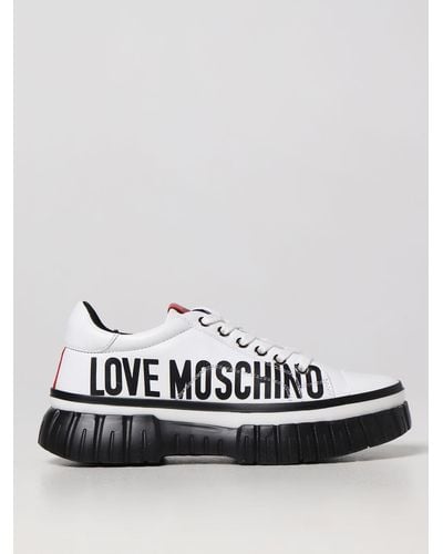 Love Moschino Trainers - Metallic