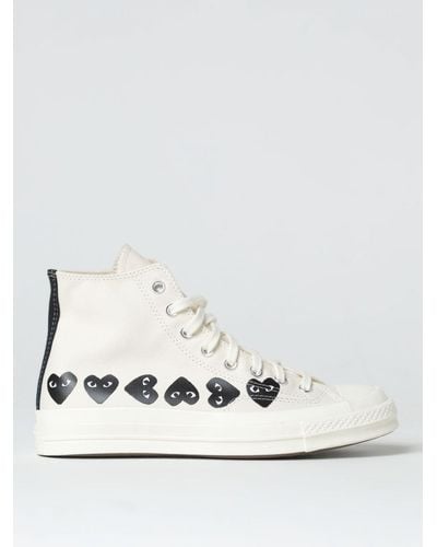 COMME DES GARÇONS PLAY Sneakers Play X Converse - White