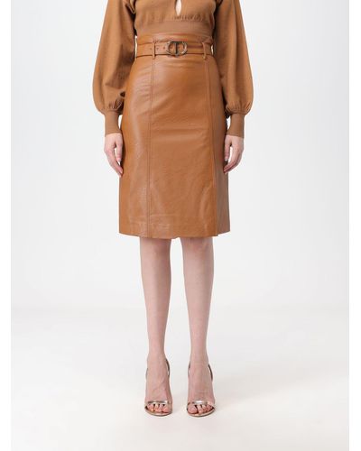 Twin Set Skirt - Brown