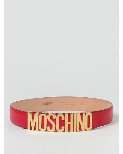 Moschino Belt - Red