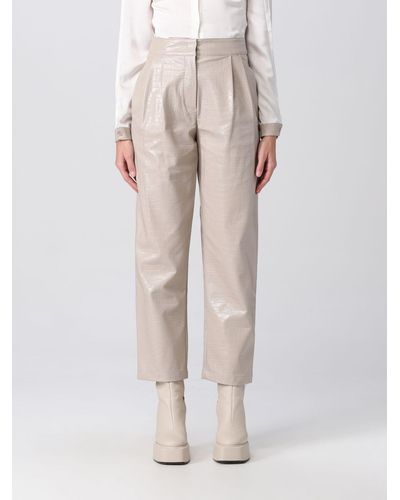 Giorgio Armani Womens Brown Pants Clothing at Neiman Marcus