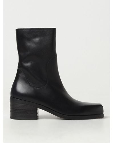 Marsèll Marséll Leather Ankle Boots - Black