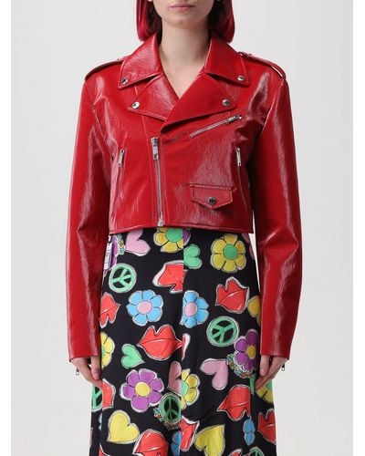 Moschino Jeans Veste - Rouge