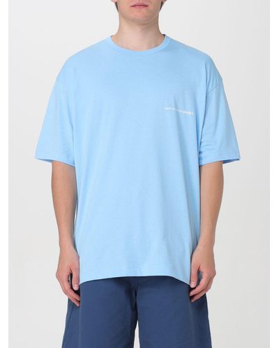 Comme des Garçons T-shirt Comme Des Garçons in cotone con logo - Blu