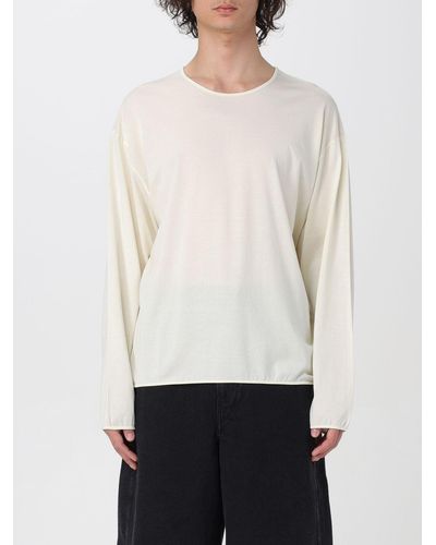 Lemaire T-shirt in cotone - Bianco