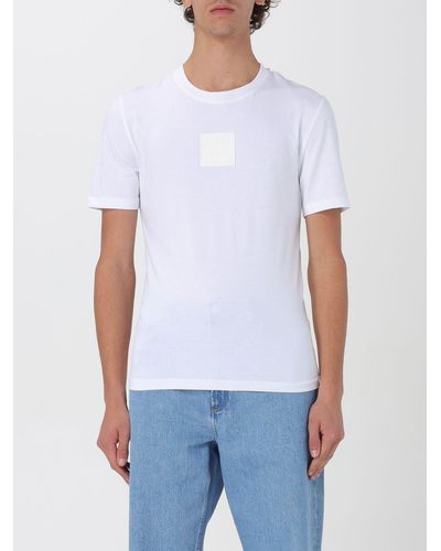Moschino T-shirt in cotone con logo - Bianco