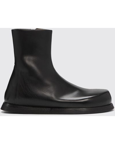 Marsèll Accom Round-toe Boots - Black
