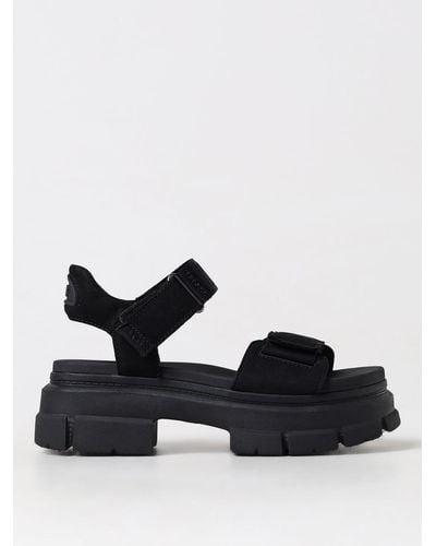 UGG Heeled Sandals - Black