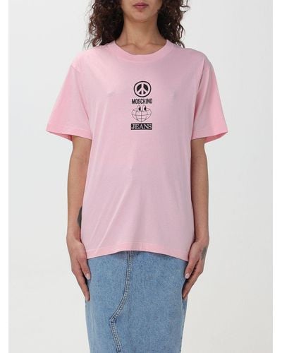 Moschino Jeans T-shirt - Pink
