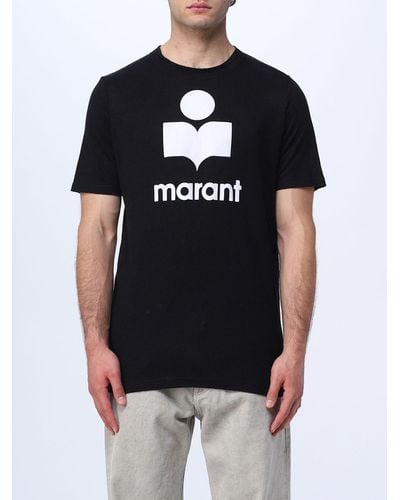 Isabel Marant Karman Linen T-shirt - Black