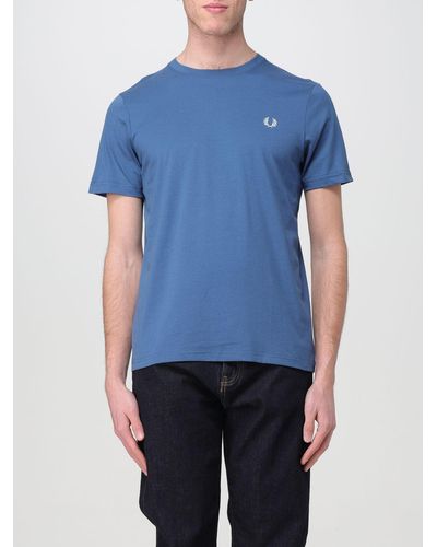 Fred Perry T-shirt - Blau