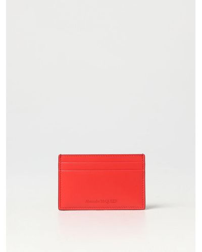 Alexander McQueen Wallet - Red