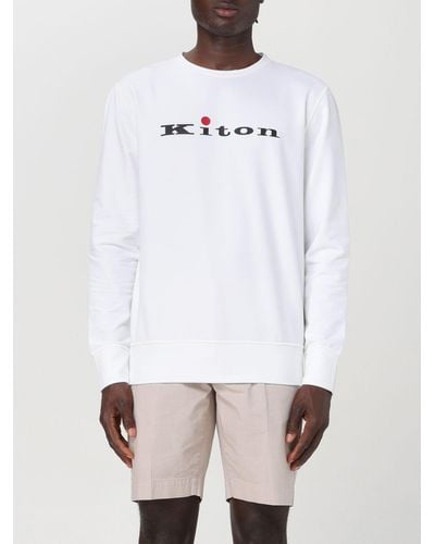 Kiton Sweatshirt - Weiß
