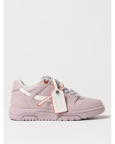 Off-White c/o Virgil Abloh Sneakers Out Of Office in pelle - Rosa