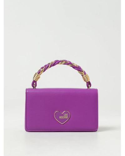 Love Moschino Crossbody Bags - Purple