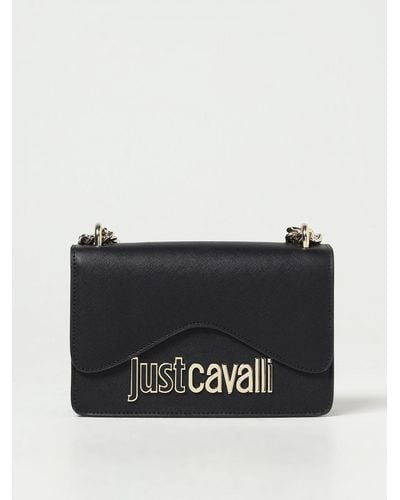 Just Cavalli Sac porté épaule - Noir