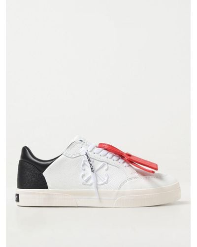 Off-White c/o Virgil Abloh Sneakers New Low Vulcanized in pelle a grana - Multicolore