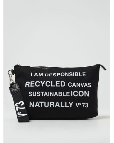 V73 Beauty case Responsibility Beaut V°73 in canvas riciclato - Nero