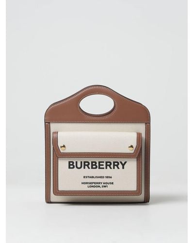 Burberry Sac porté épaule - Neutre