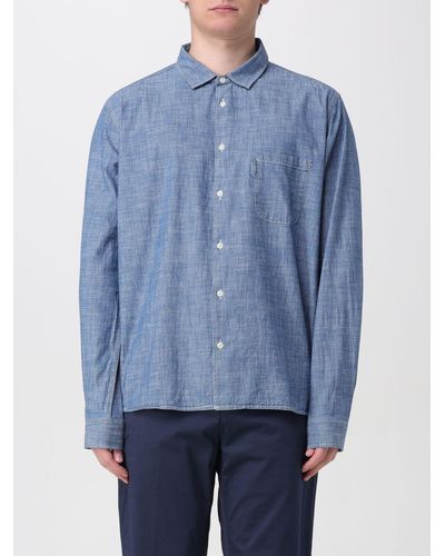YMC Camicia in cotone - Blu