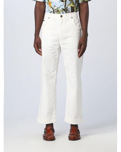 Etro Jeans In Denim - White