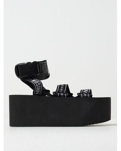 Moschino Zapatos de cuña - Negro