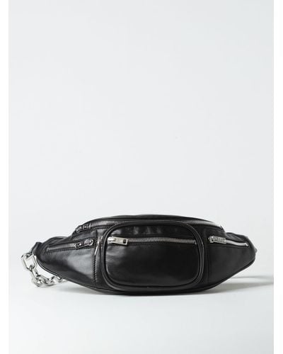 Alexander Wang Attica Belt Bag In Nappa - Black