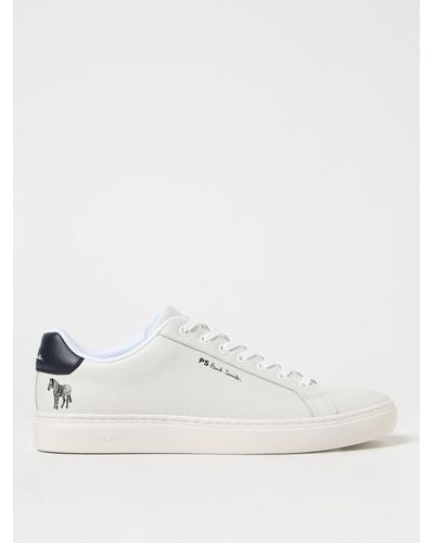 Paul Smith Leather Trainers - Natural