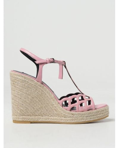 Sergio Rossi Wedge Shoes - Natural