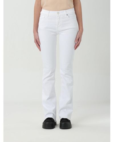 7 For All Mankind Jeans in denim - Bianco