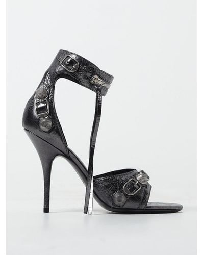 Balenciaga Heeled Sandals - Gray