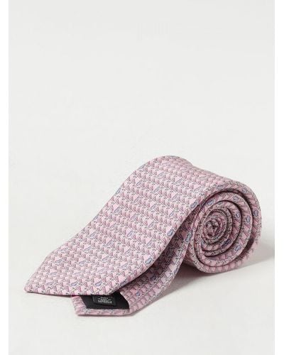 Zegna Cravate - Rose