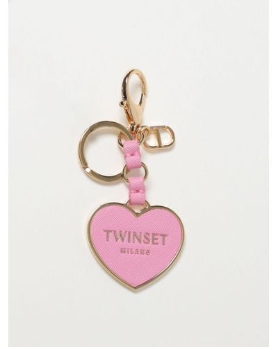 Twin Set Schlüsselanhänger - Pink