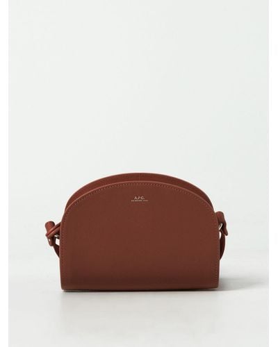 A.P.C. Mini Bag - Brown