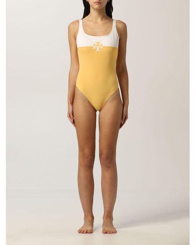 Tory Burch One-piece Swimsuit In Nylon And Lycra - Multicolour